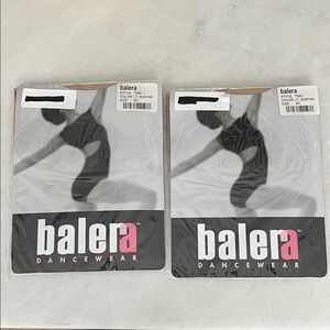Balera Dancewear Kids Suntan Dance Footed Tights (Set of 2 Pairs) New
